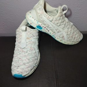 Asics T8F5N Hypergel KENZEN White Floral Women US 8